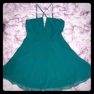 Beautiful Emerald Green Dress